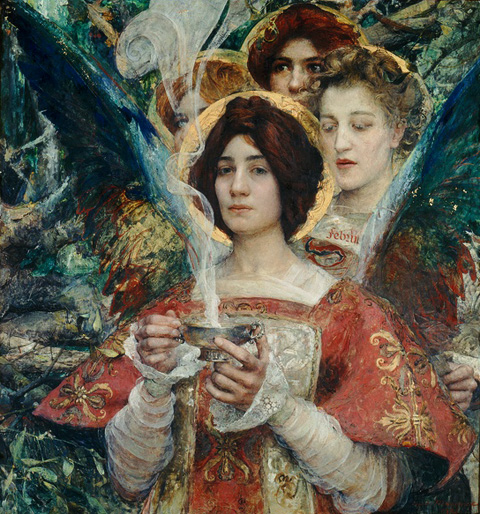 Edgard Maxence, L'Ame de la Forêt, 1898