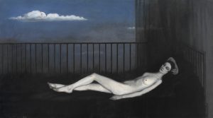 Romaine BROOKS, The Weeping Venus, 1916-1917, huile sur toile Collection des musées de Poitiers Cliché N° : 984-4-1_1022-T 015, © Musées de Poitiers/Hugo Maertens, Bruges